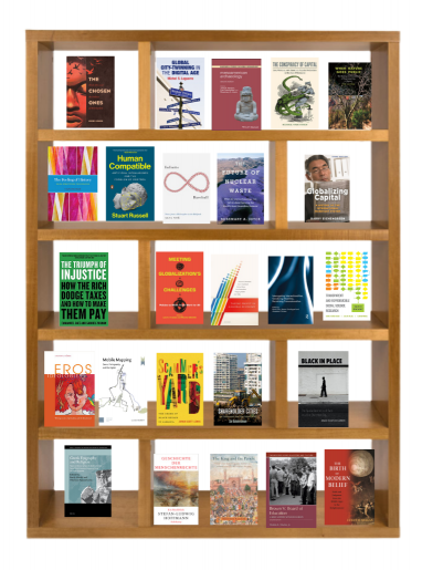 Bookcase 1 Final - Social Sciences Books in Bookcase